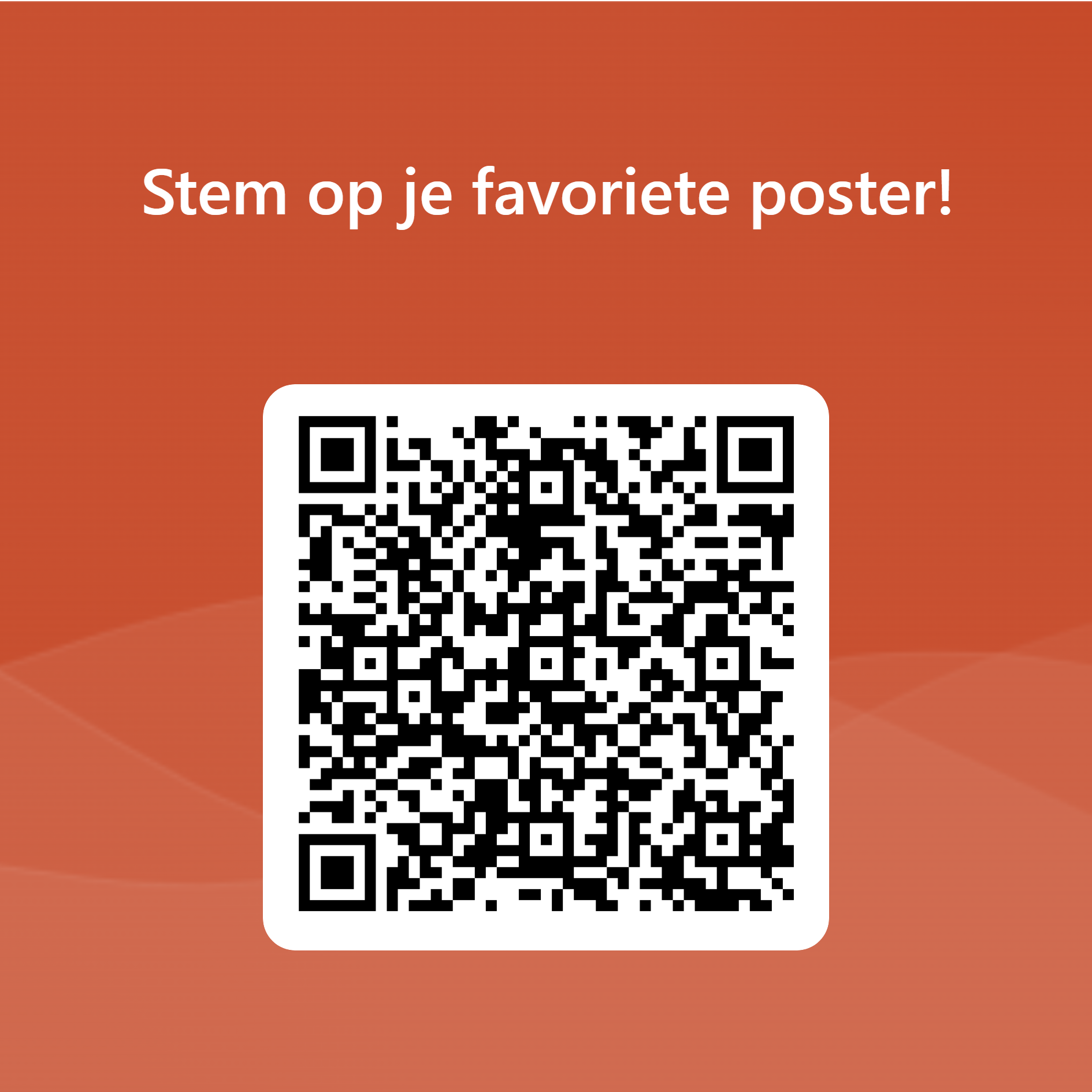 QRCode Voor Stem Op Je Favoriete Poster! – Hanzehospital